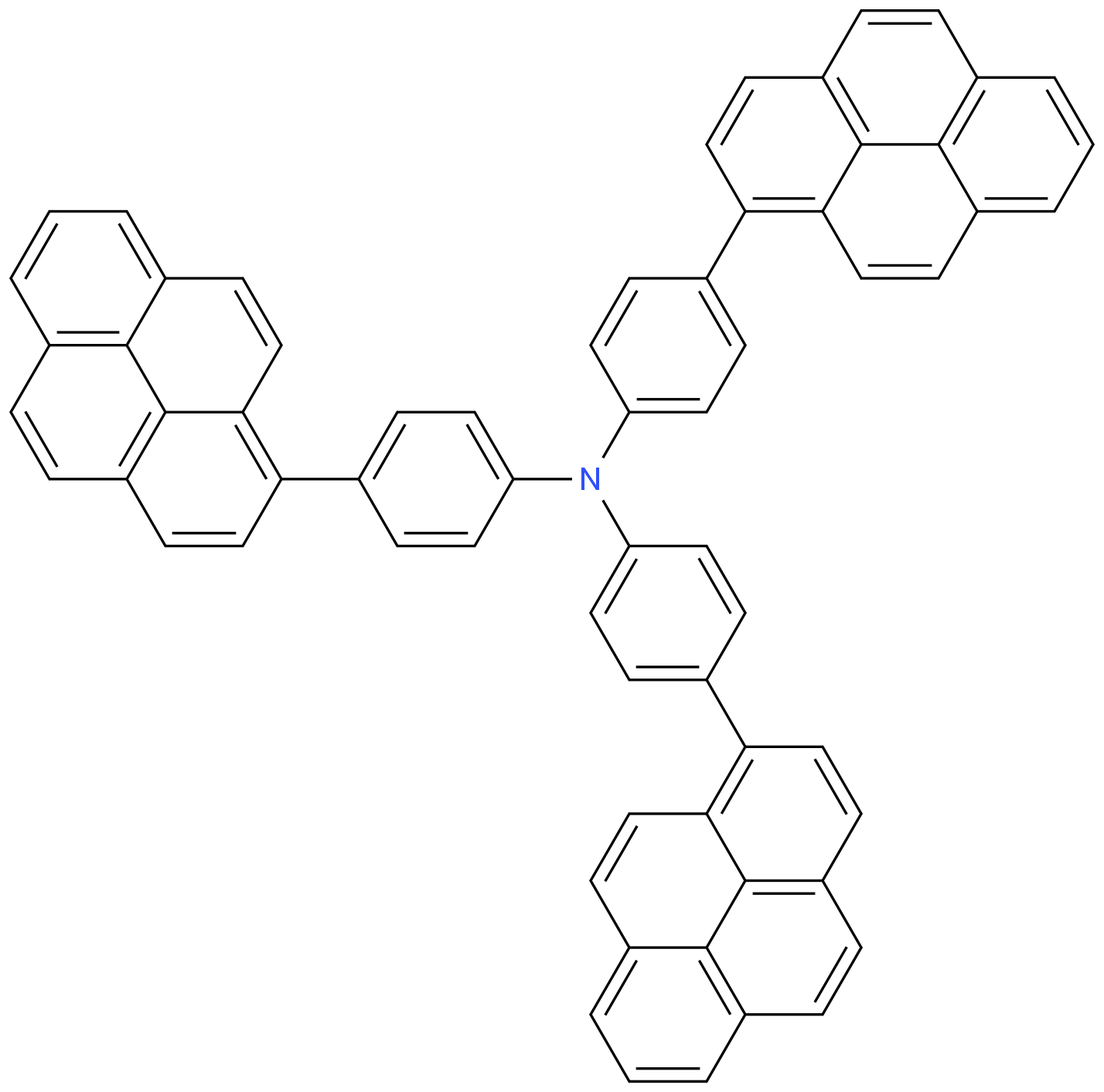 4-pyren-1-yl-N,N-bis(4-pyren-1-ylphenyl)aniline