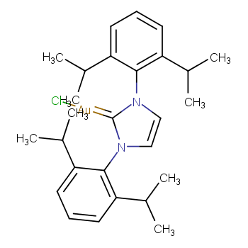 696277-100MG|1,3-双(2,6-二异丙基苯基咪唑-2-亚基)金(I)酰氯|852445-83-1|8折现货