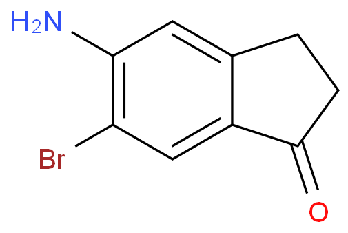 5-氨基-6-溴-2,3-二氢-1H-茚-1-酮 CAS 号:158205-19-7 科研实验 优势供应