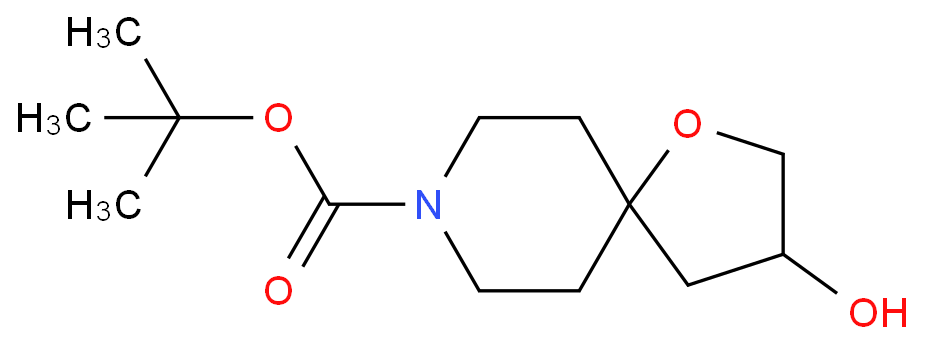 tert-butyl 3-hydroxy-1-oxa-8-azaspiro[4.5]decane-8-carboxylate