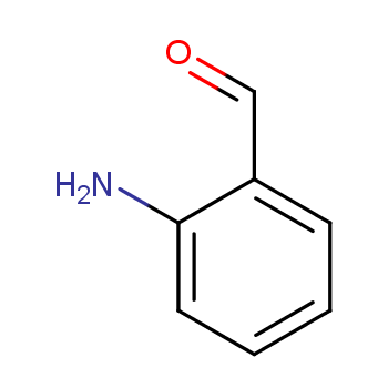 2-氨基苯甲醛化学结构式