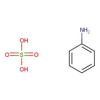 苯胺硫酸盐(2:1)化学结构式