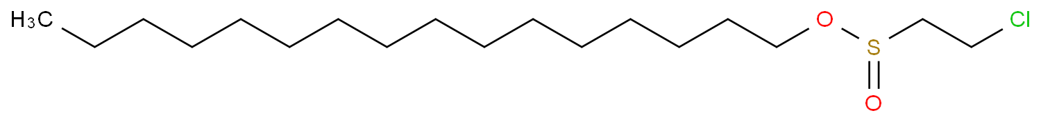 2-chloroethanesulfinic acid hexadecyl ester