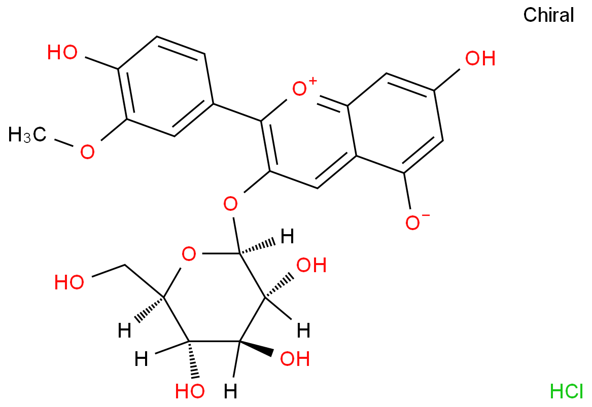 芍药素 3-邻-葡萄糖苷氯化物