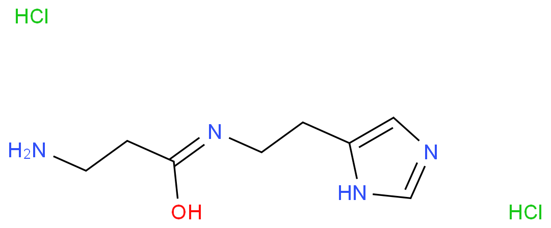 N-(2-(1H-咪唑-5-基)乙基)-3-氨基丙酰胺双盐酸盐 产品图片