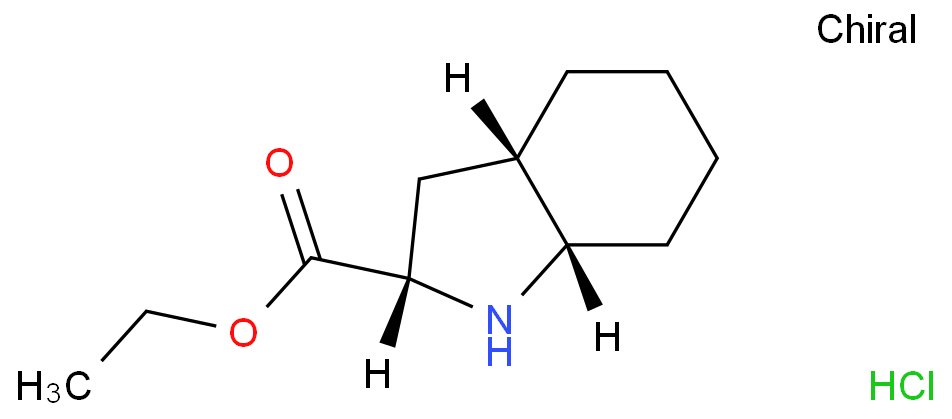 ethyl (2S,3aS,7aS)-2,3,3a,4,5,6,7,7a-octahydro-1H-indole-2-carboxylate;hydrochloride