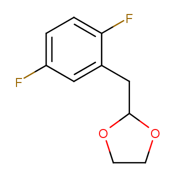 1,4-DIFLUORO-2-(1,3-DIOXOLAN-2-YLMETHYL)BENZENE