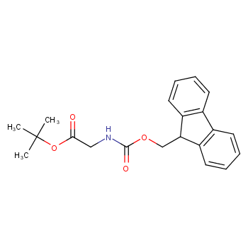 N-Fmoc-glycine tert-butyl ester 产品图片