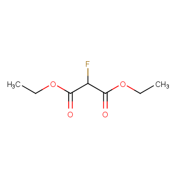 2-氟丙二酸二乙酯化学结构式