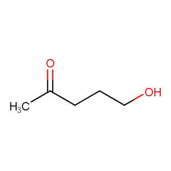 5-羟基-2-戊酮化学结构式