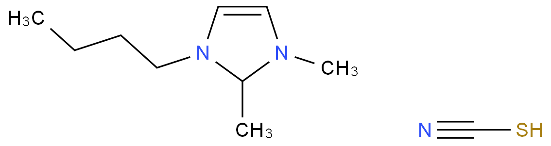 1-丁基-2,3-二甲基咪唑硫氰酸盐 CAS号:673855-36-2科研及生产专用 高校及研究所支持货到付款