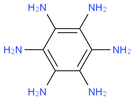 六氨基苯(3盐酸盐)化学结构式