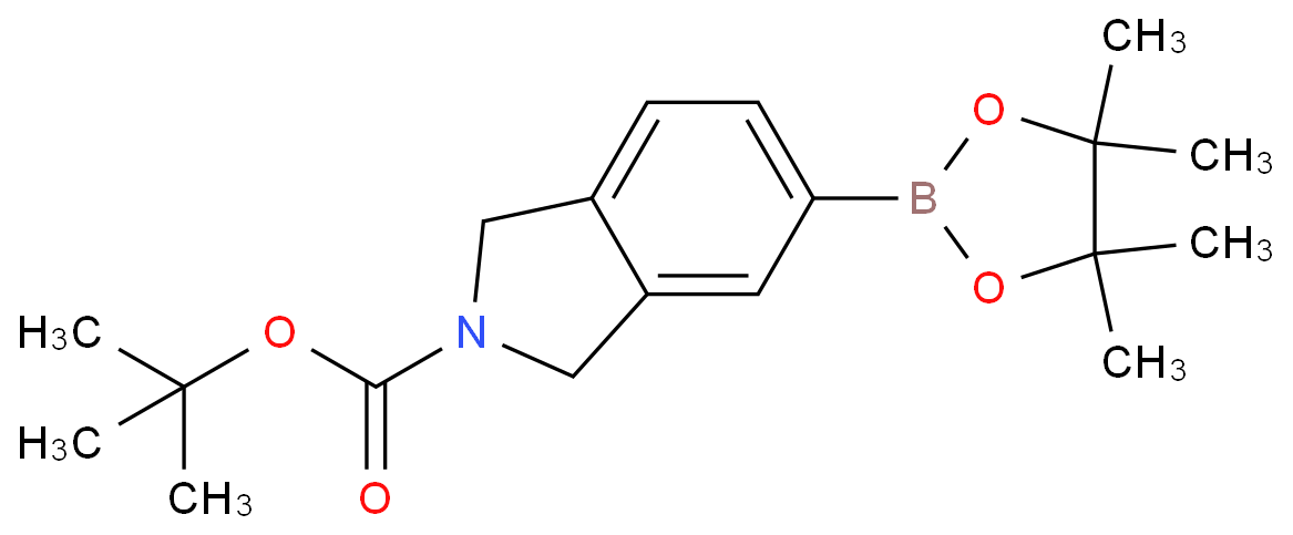 tert-butyl 5-(4,4,5,5-tetramethyl-1,3,2-dioxaborolan-2-yl)isoindoline-2-carboxylate
