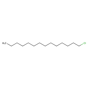 氯代十四烷化学结构式