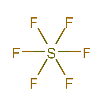 六氟化硫化学结构式