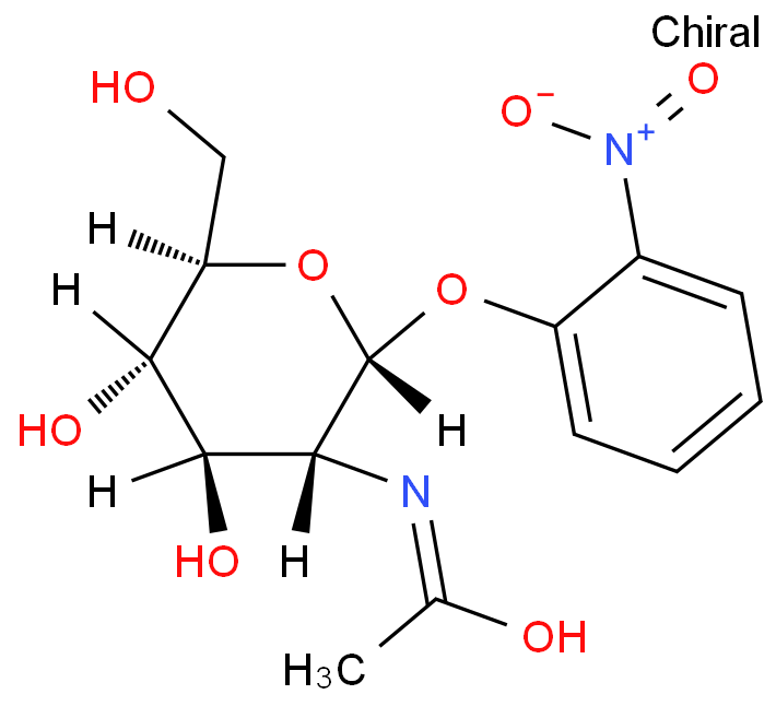 o-Nitrophenyl 2-Acetamido-2-deoxy-α-D-glucopyranoside