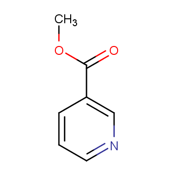 Methyl nicotinate structure