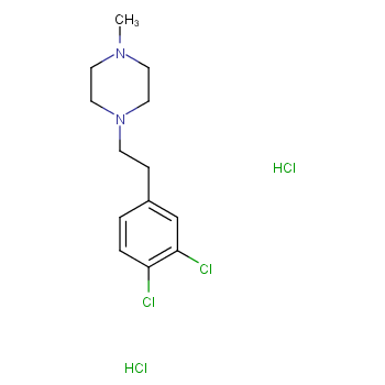 1-(3,4-二氯苯乙基)-4-甲基哌嗪二盐酸盐