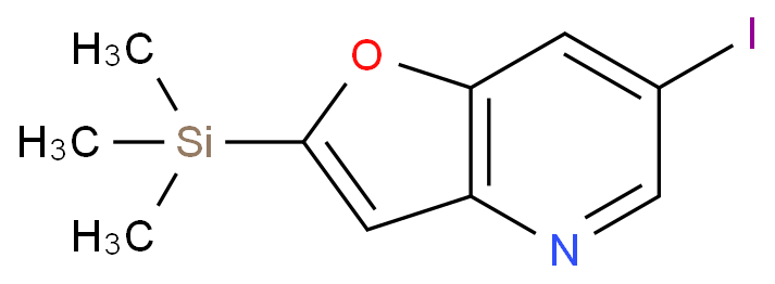 6-Iodo-2-(trimethylsilyl)furo[3,2-b]pyridine