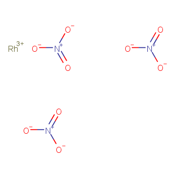 硝酸铑化学结构式