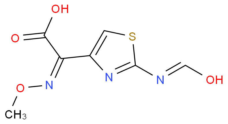 2-(2-FORMYLAMINO-1,3-THIAZOL-4-YL)-2-(METHOXYIMINO)ACETIC ACID