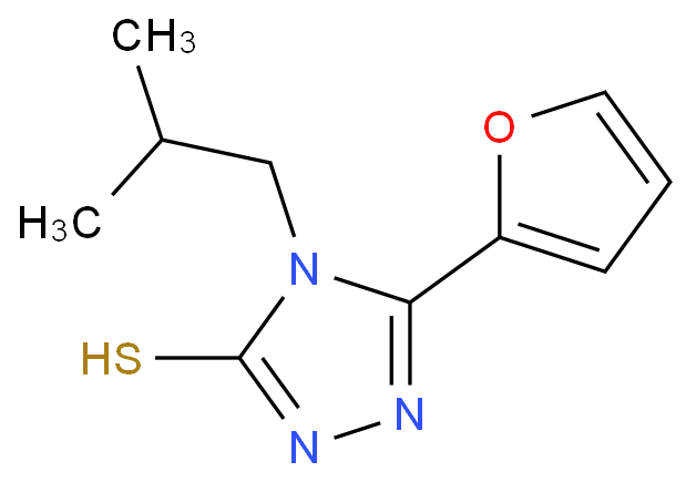 5-(2-FURYL)-4-ISOBUTYL-4H-1,2,4-TRIAZOLE-3-THIOL