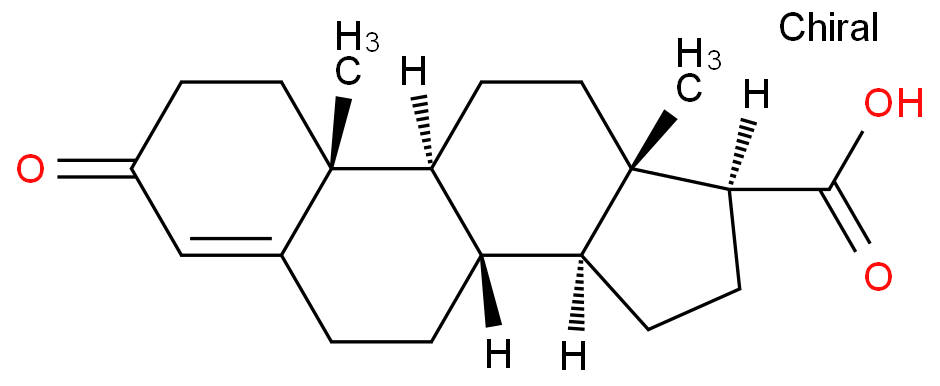 (8S,9S,10R,13S,14S,17S)-10,13-dimethyl-3-oxo-1,2,6,7,8,9,11,12,14,15,16,17-dodecahydrocyclopenta[a]phenanthrene-17-carboxylic acid