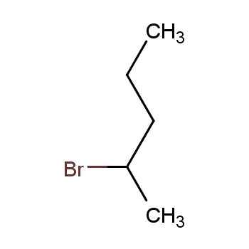 2-溴戊烷化学结构式