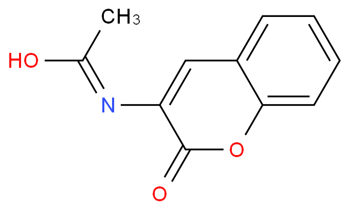 N-(2-oxochromen-3-yl)acetamide
