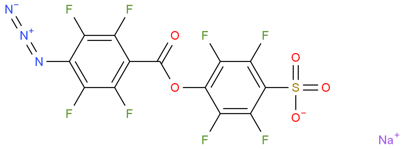 4-AZIDO-2,3,5,6-TETRAFLUOROBENZOIC ACID STP ESTER SODIUM SALT