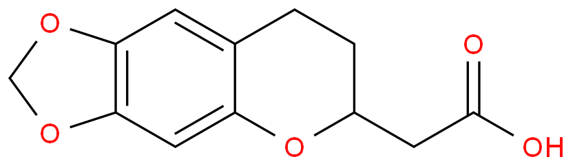 7,8-Dihydro-6H-1,3-dioxolo[4,5-g][1]benzopyran-6-acetic acid