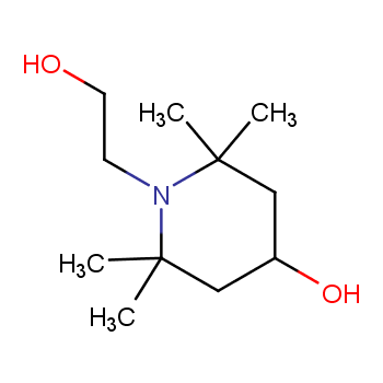 1-(2-hydroxyethyl)-2,2,6,6-tetramethylpiperidin-4-ol