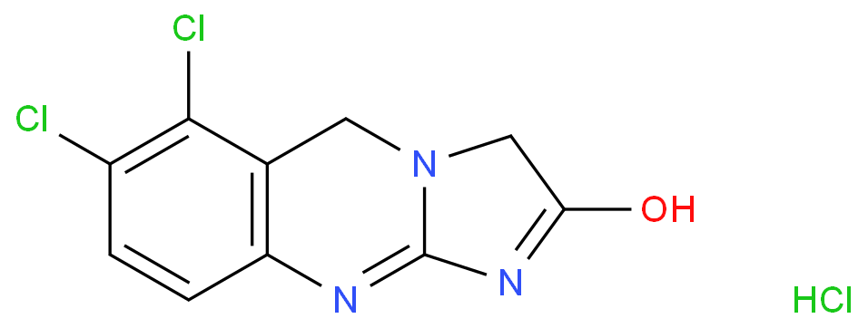 盐酸阿那格雷化学结构式