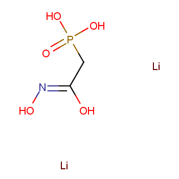 Phosphonoacetohydroxamate lithium salt  