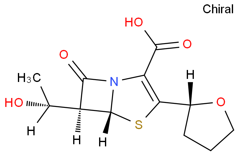 Faropenem sodium hemipentahydrate