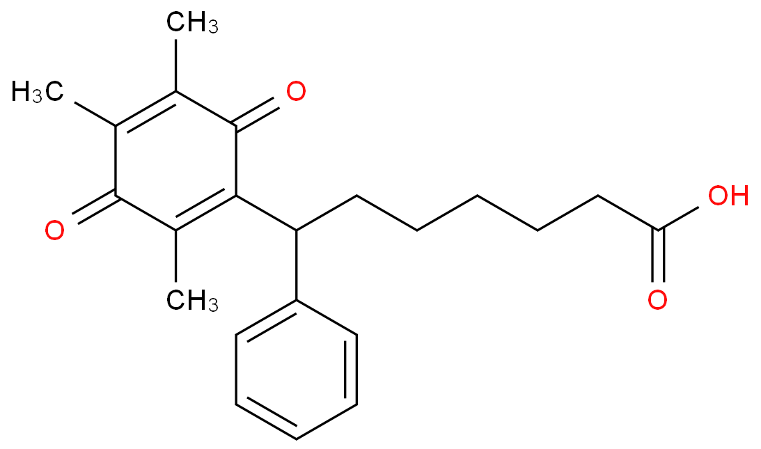 7-苯基-7-(2,4,5-三甲基-3,6-二氧代环己烷-1,4-二烯-1-基)庚酸