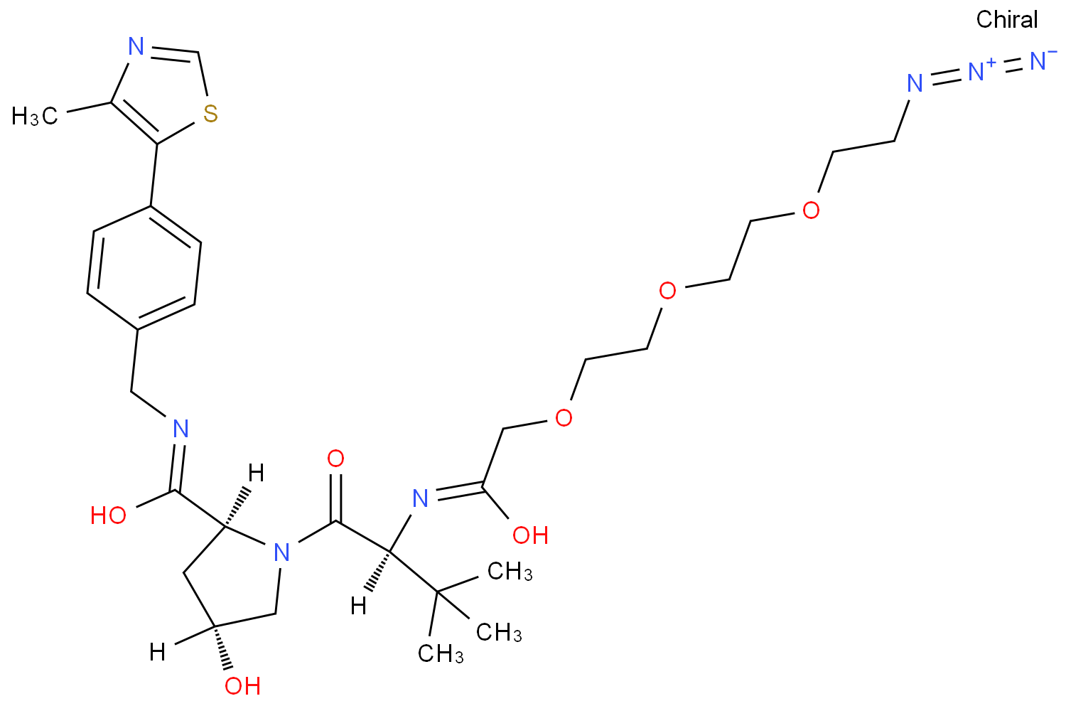 (S,R,S)-AHPC-PEG3-azide