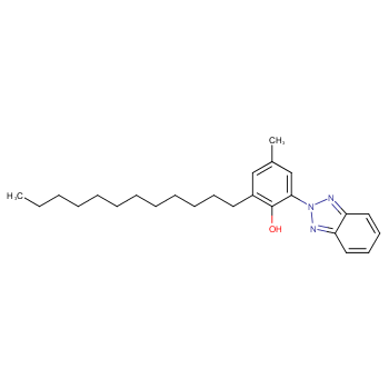 2- (2H-苯并三唑-2-基)-6-十二烷基-4-甲基苯酚 UV571