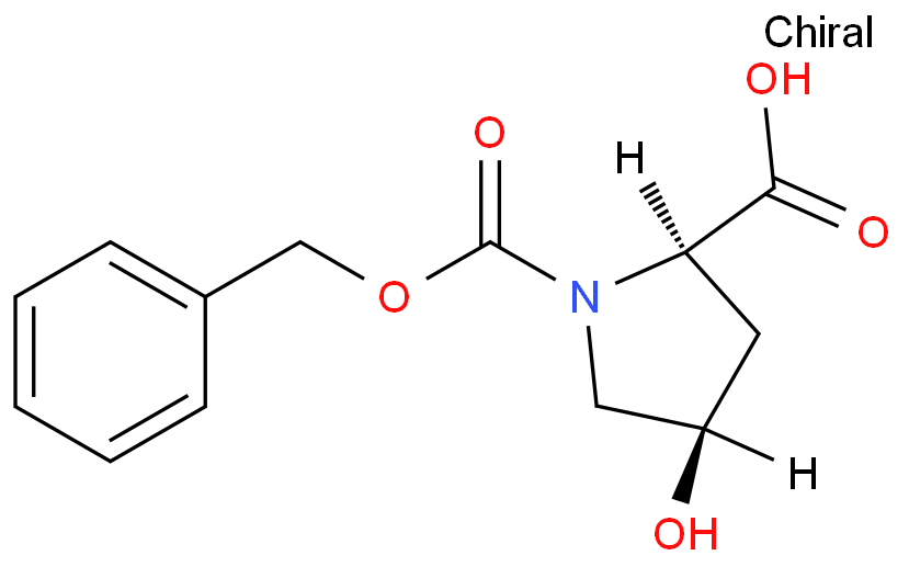 顺式-N-CBZ-L-羟脯氨酸