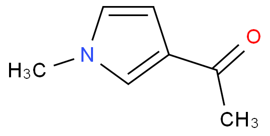 3-乙酰基-1-甲基吡咯化学结构式