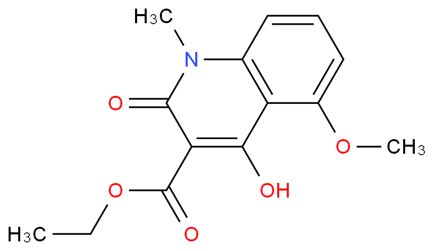 4-羟基-5-甲氧基-1-甲基-2-氧代-1,2-二氢喹啉-3-羧酸乙酯/248282-13-5