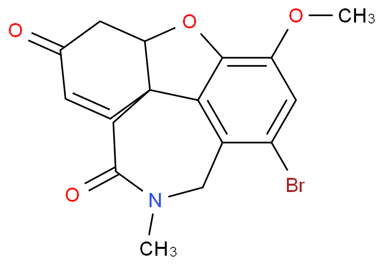 rac-8-bromo-6-methoxy-10-methyl-galantham-1-ene-3,11-dione  