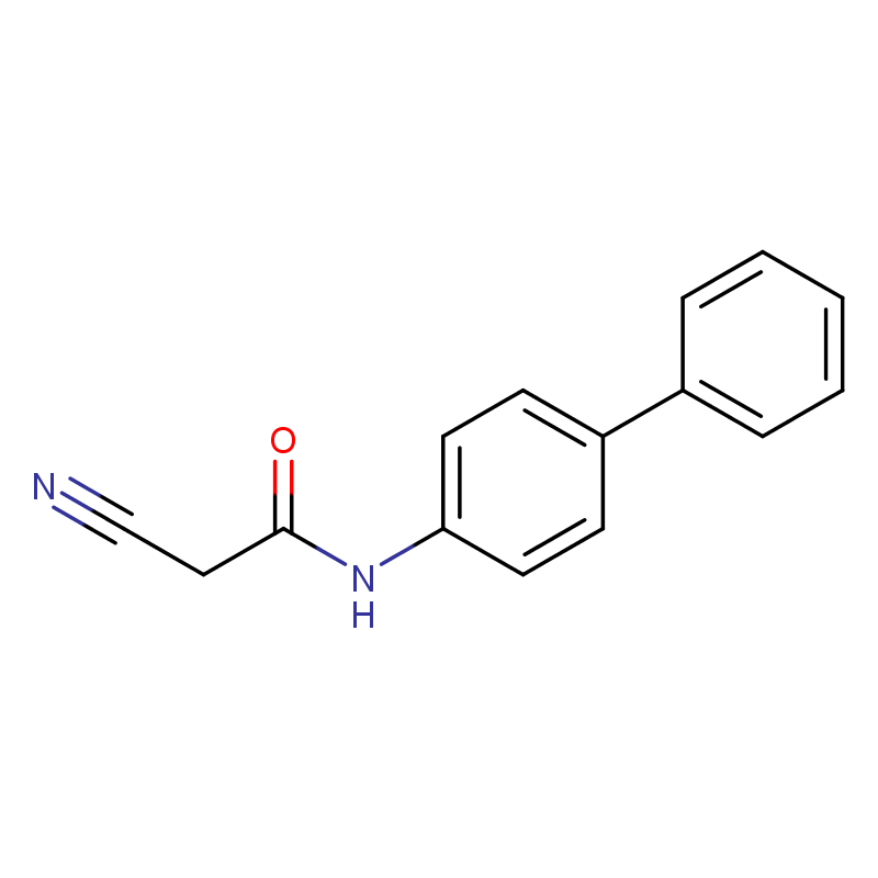 N-([1,1'-联苯]-4-基)-2-氰基乙酰胺 CAS号:168152-04-3科研及生产专用 高校及研究所支持货到付款