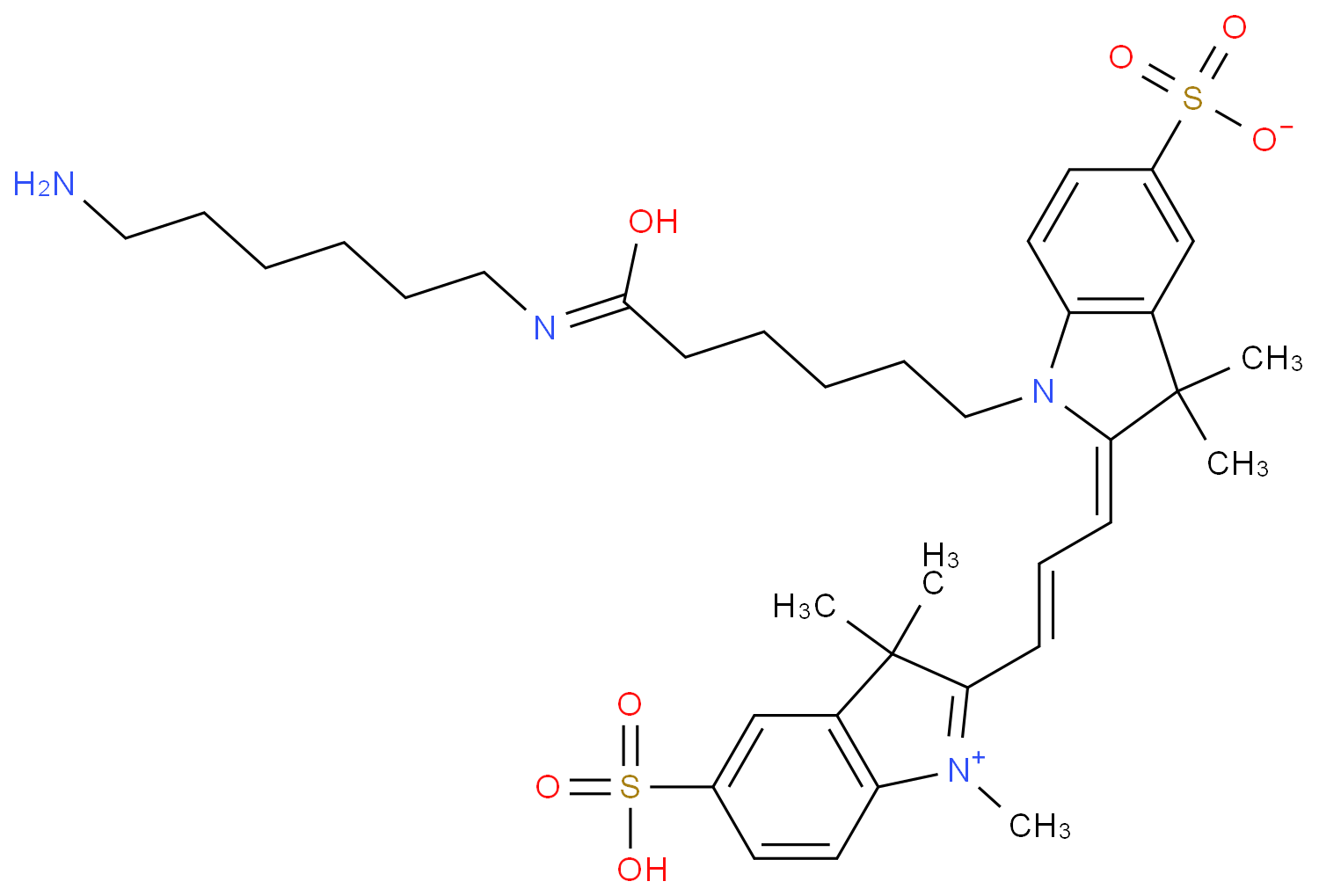 Sulfo-Cyanine3 amine