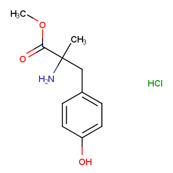 Α-甲基-DL-酪氨酸甲酯盐酸盐 CAS号:7361-31-1科研及生产专用 高校及研究所支持货到付款