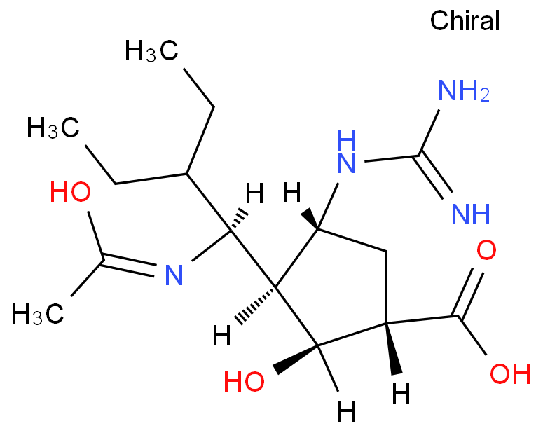 帕拉米韦化学结构式