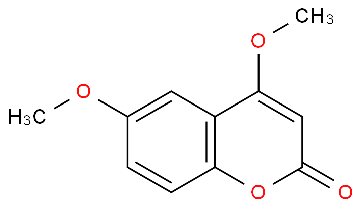 4,6-二甲氧基-2H-1-苯并吡喃-2-酮价格, 4,6-Dimethoxy-2H-1-benzopyran-2-one对照品, CAS号:53666-78-7