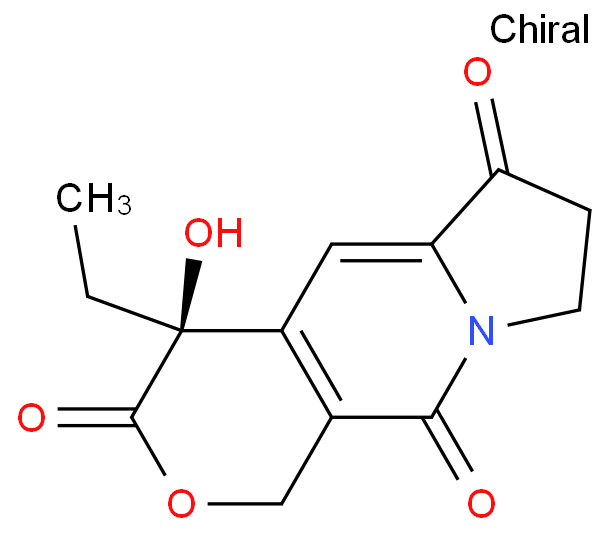 (S)-4-乙基-4-羟基-7,8-二氢-1H-吡喃O[3,4-F]吲哚嗪-3,6,10(4H)-酮 产品图片
