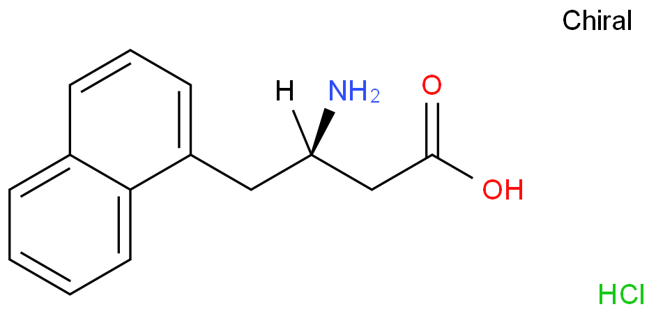 (3R)-3-amino-4-naphthalen-1-ylbutanoic acid,hydrochloride