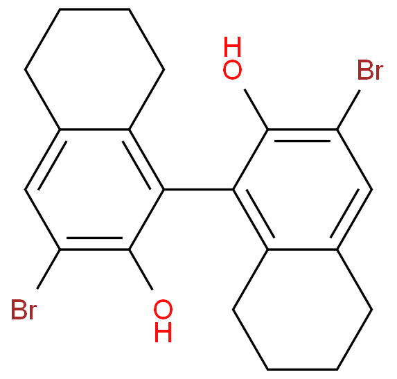 (r)-(+)-3,3'-二溴-5,5',6,6',7,7',8,8'-八氢-1,1'-2-萘酚